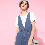 Women Blue Solid Boiler Jumpsuit